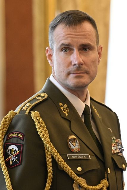 Karel Řehka povýšení generálmajor