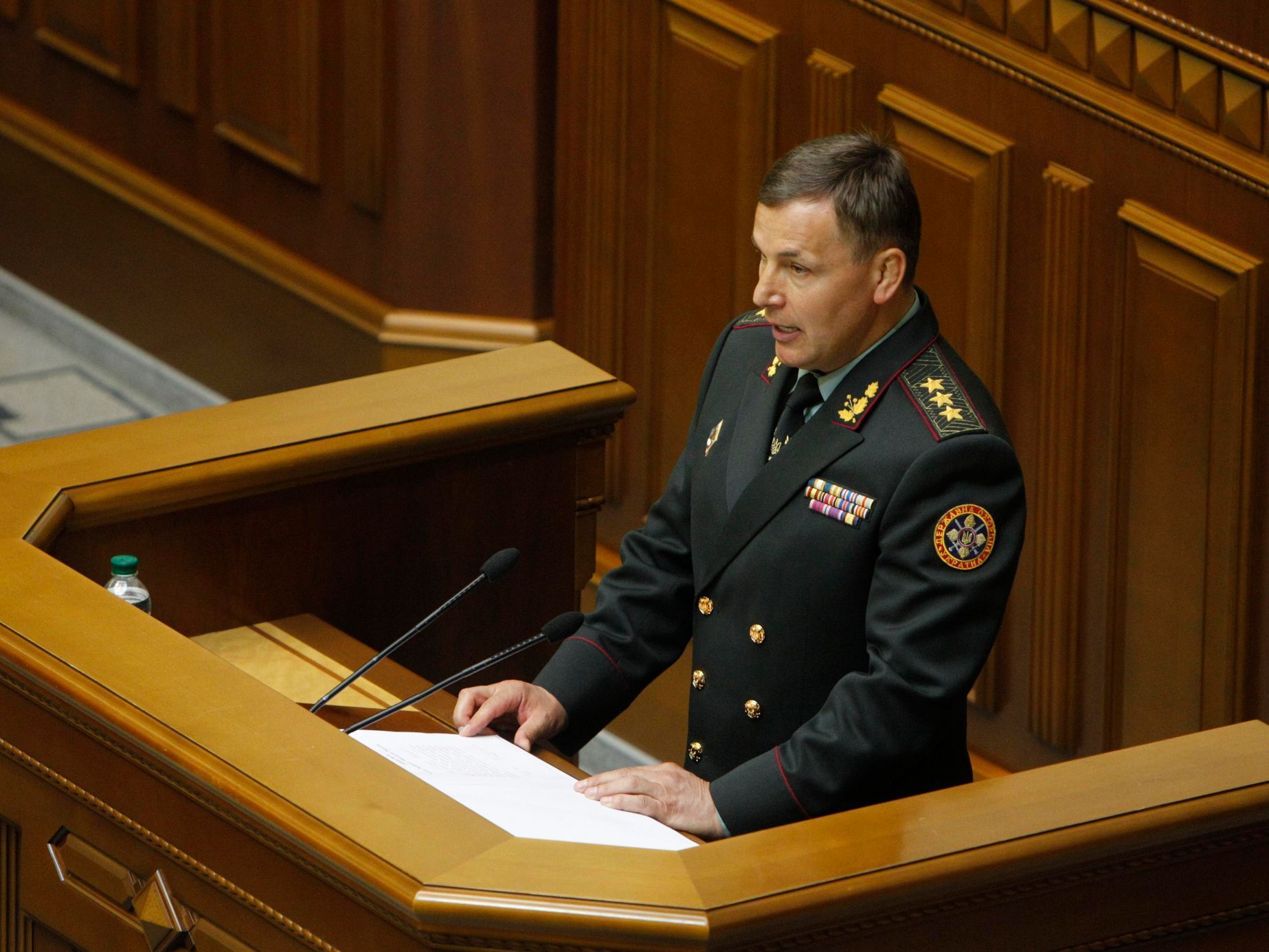 Ukrajina - ministr obrany - Valerij Heletej