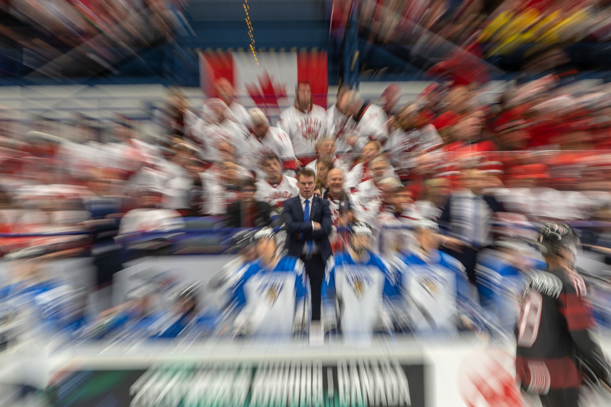 Hokejové MS juniorů 2020 v Ostravě, semifinále Kanada - Finsko