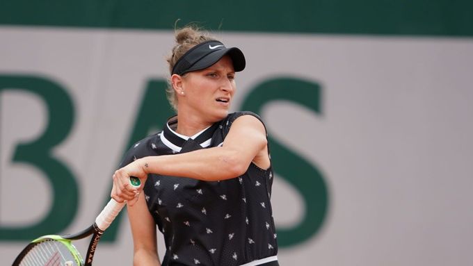 Markéta Vondroušová na French Open.