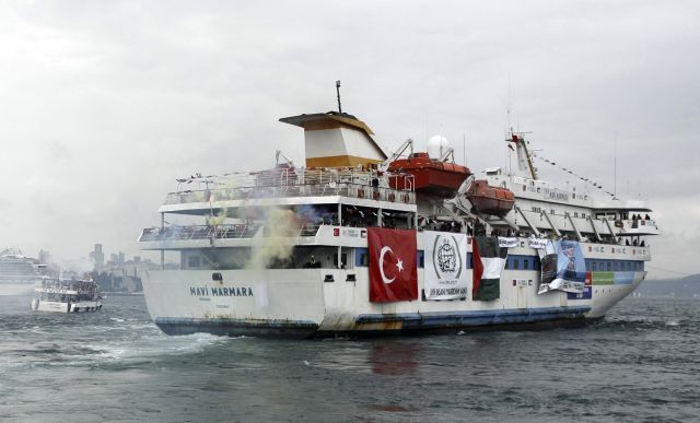 Izrael Turecko loď