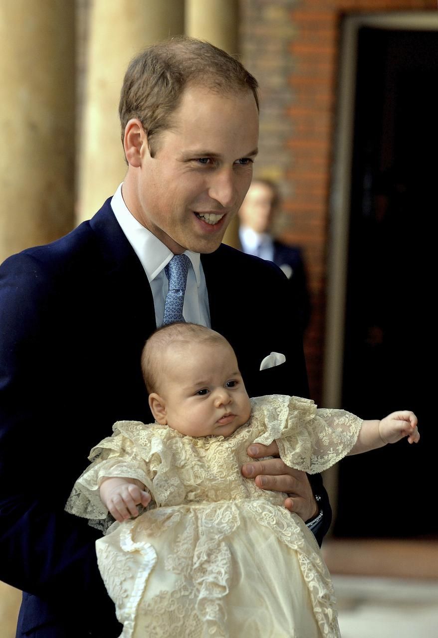 Britové křtí malého prince George