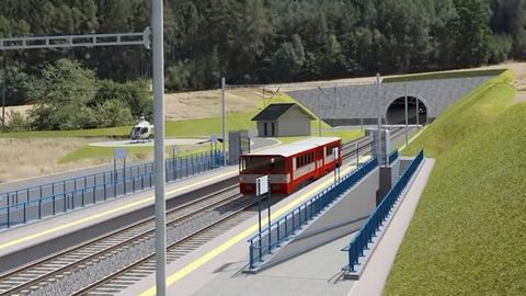 Jak bude vypadat železice na České Budějovice po modernizaci? Podívejte se na videovizualizaci