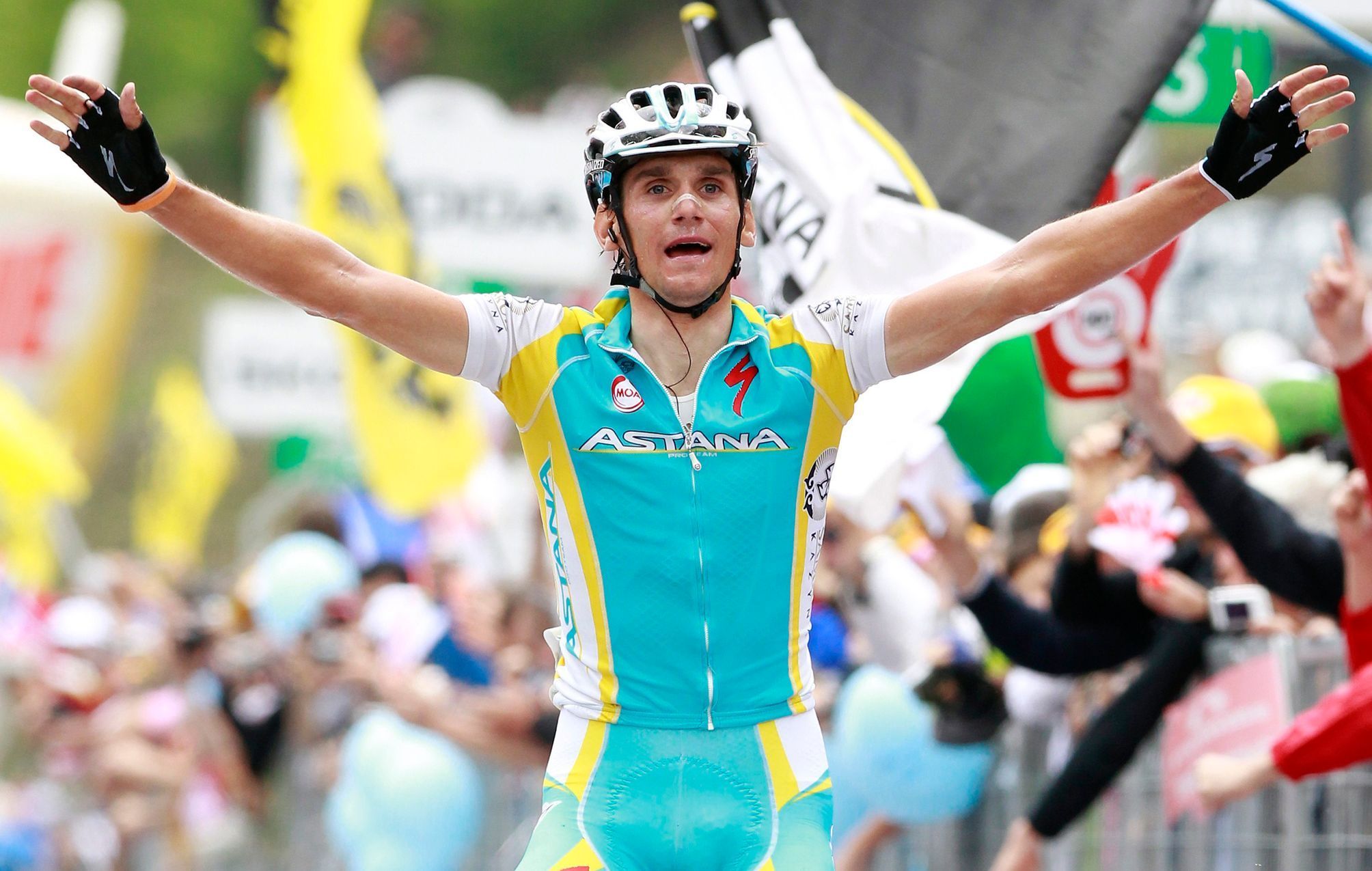 Roman Kreuziger slaví triumf na Giro d´Italia