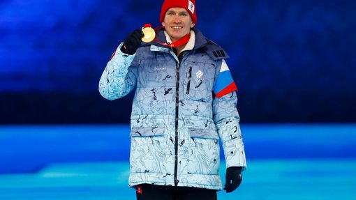 Alexandr Bolšunov přebral zlatou medaili