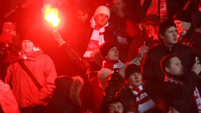 Fanoušci Spartaku Moskva