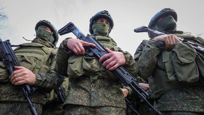 Ruští vojáci, ilustrační foto.