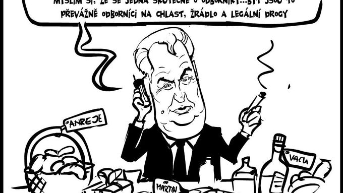 Miloš Zeman představil ve Sněmovně svoji vizi. Duté nic.