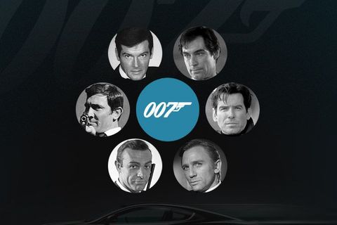 Grafika: Svůdník, alkoholik i zabiják. Který James Bond je ten nejlepší?
