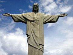 Socha Krista Spasitele v Brazílii
