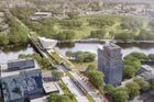 "Předvolební lunapark." Architekti komentují návrh změnit Libeňský most na obytný dům