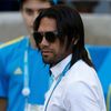 Colombia's Falcao looks on from the sidelines before their 2014 World Cup Group C soccer match against Greece at the Mineirao stadium in Belo Horizonte