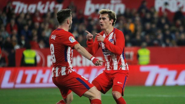 La Liga, Sevilla - Atlético Madrid: Radost Saúla a Griezmanna