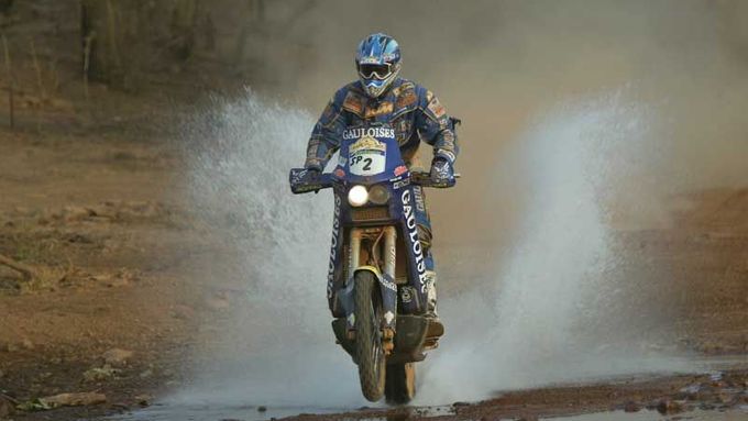 Cyril Despres, vítěz motocyklového Dakaru.