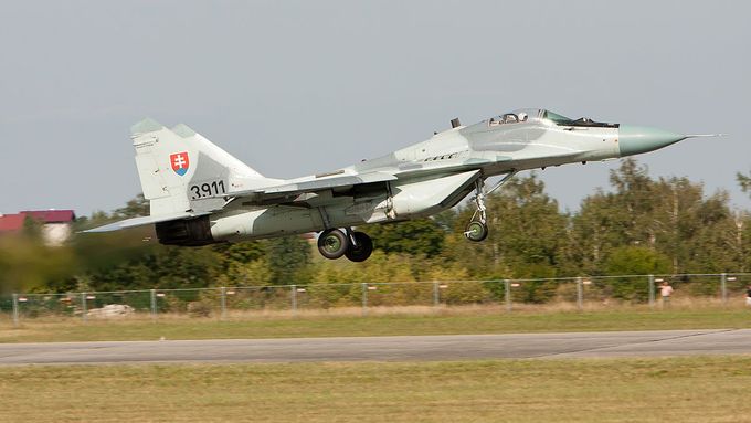 V kbelském leteckém muzeu získali stroj MiG-29 od slovenské armády.