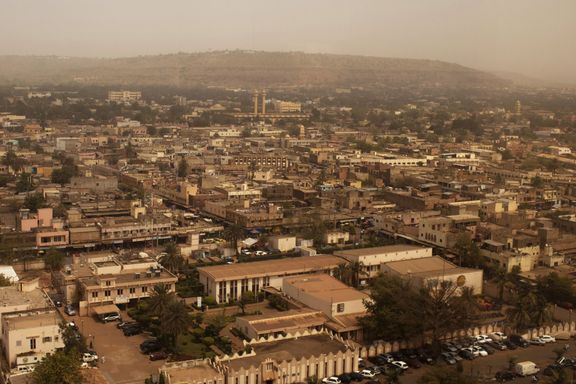 Pohled na Bamako.
