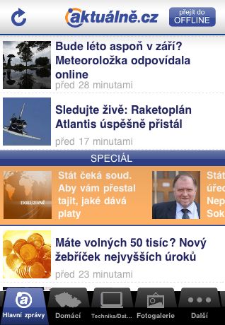 Aktuálně.cz pro iPhone