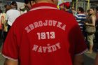 Fotbalisté Brna porazili v rámci oslav století klubu Slovan