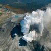 Japonsko - vulkán - výbuch