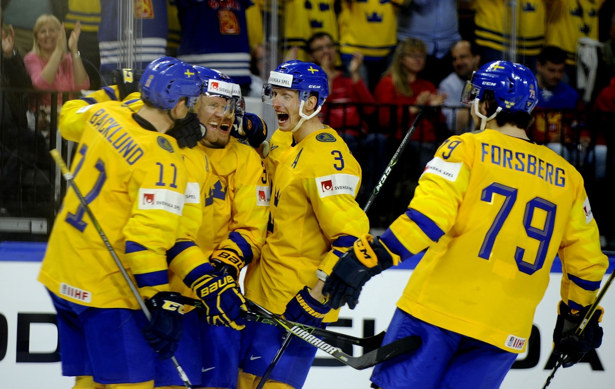 Švédsko vs. USA, semifinále MS v hokeji