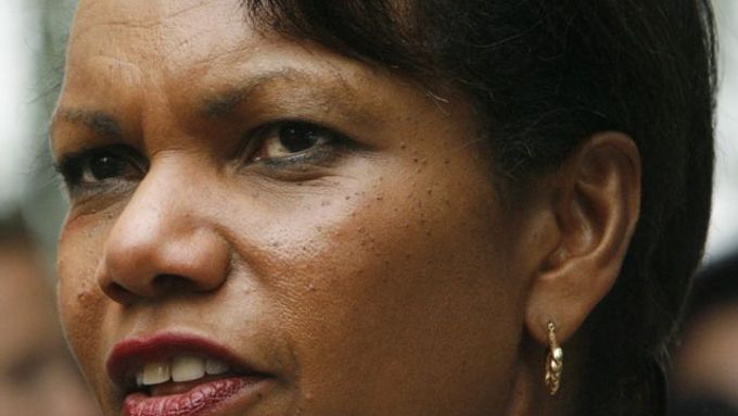 Ministryně zahraničních věcí USA Condoleezza Riceová.