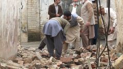 Pákistán - zemětřesení