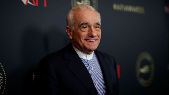 Martin Scorsese na lednovém udílení cen Amerického filmového institutu.