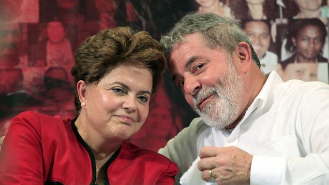 Roussefová a Lula. Silná dvojka v čele Brazílie.