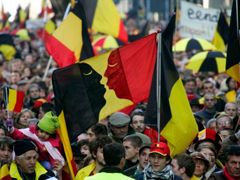 Belgičané demonstrují svou jednotu