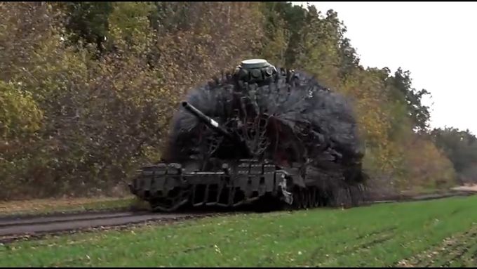 Ruský "Mad Max" tank