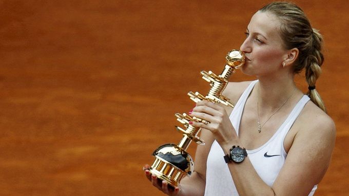 Oslavy na antuce zažila Kvitová před nedávnem v Madridu. A co na French Open?