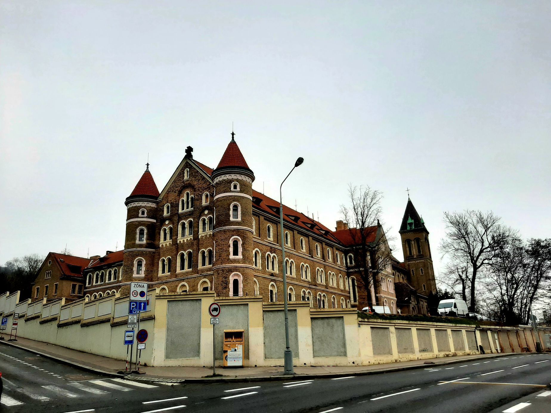 vila, Strahov, architektura