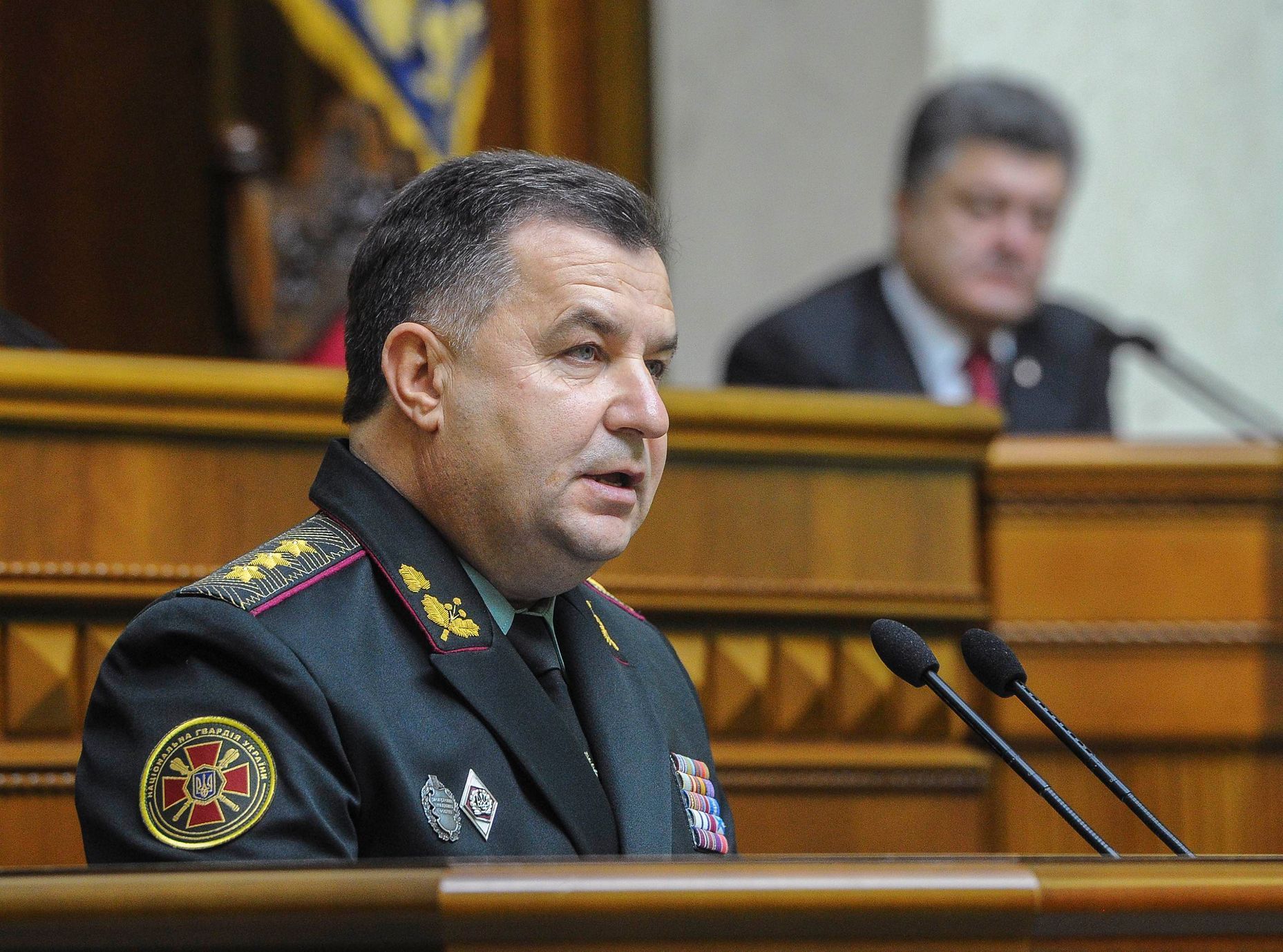 Ukrajina - Stepan Poltorak - ministr obrany