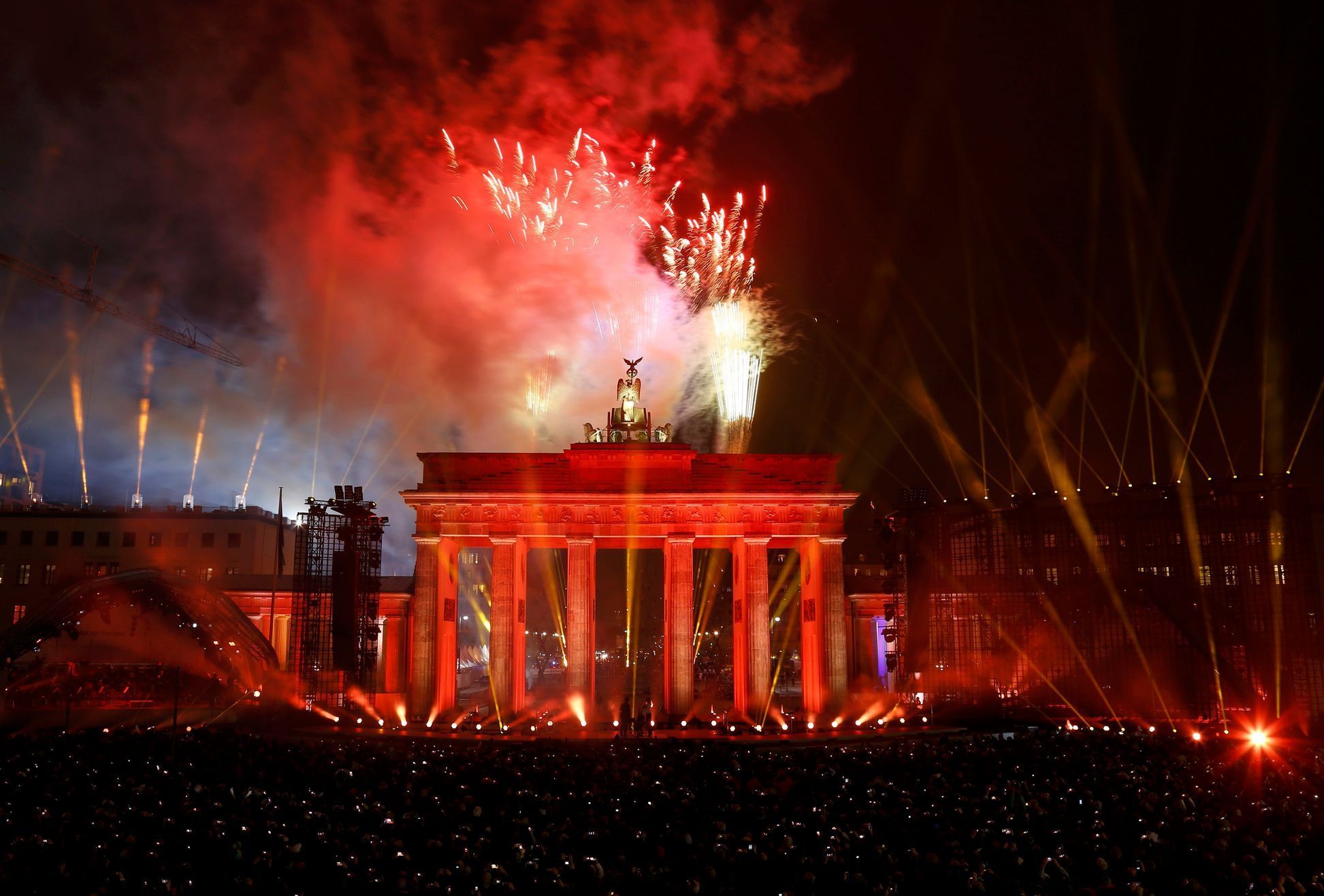 Oslavy 25. výročí pádu Berlínské zdi