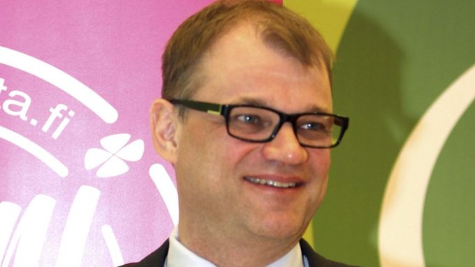 Juha Sipilä, lídr finské agrárně-liberální Strany středu.