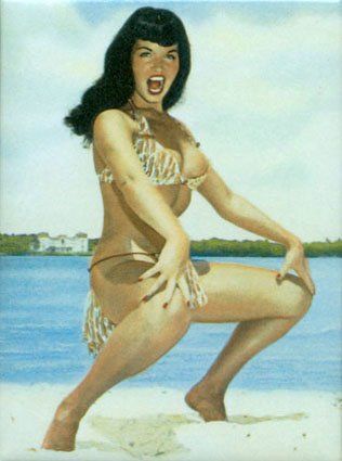 Bettie Page - pin-up girl
