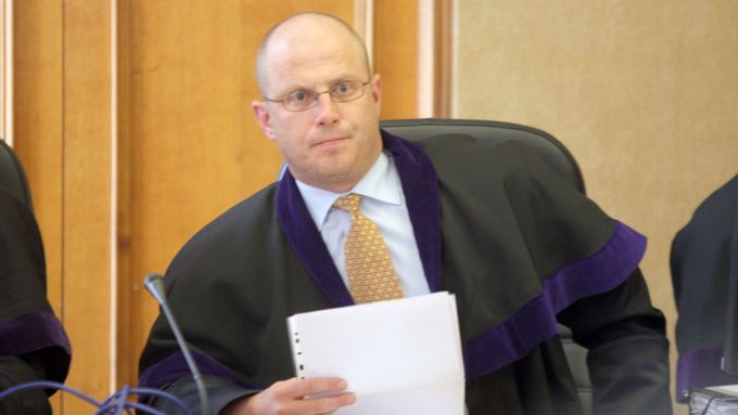 Soudce Robert Pacovský.