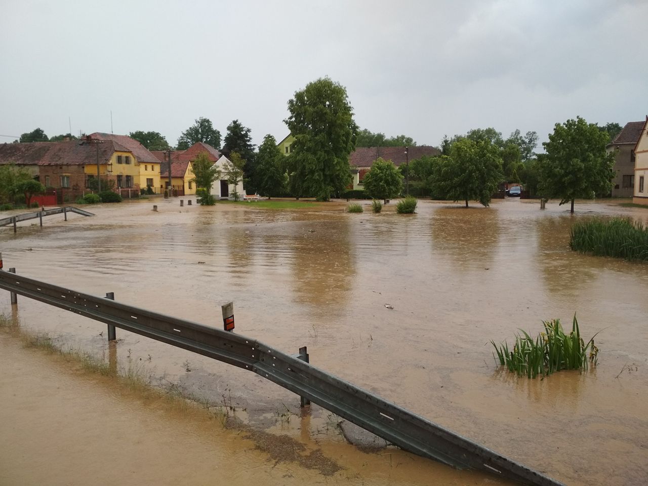 Povodeň v Kotovicích.