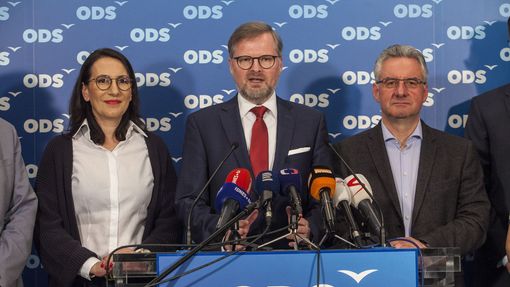 Záběr z volebního štábu ODS. Praha, 26. 5. 2019.