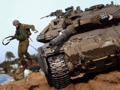 Izraelská armáda v roce 2006 zaútočila na Gazu.