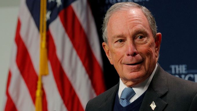 Miliardář a bývalý starosta New Yorku Michael Bloomberg