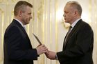 Slovenský prezident Kiska odmítl jmenovat novou vládu. Pellegrini mu předloží nový návrh