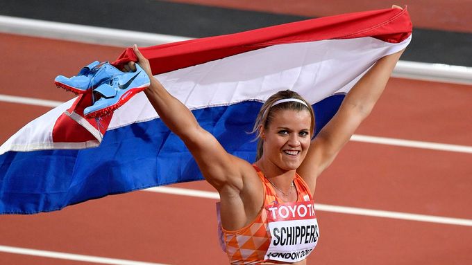 Nizozemská sprinterka Dafne Schippersová je největší ženskou hvězdou na Zlaté tretře.
