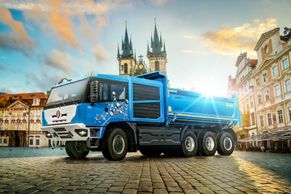 Vodíková Tatra míří do Prahy. Firma vyvine i čistě bateriové nákladní auto