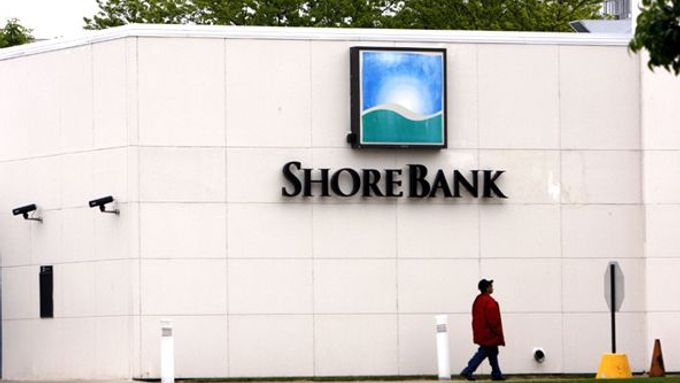 ShoreBank z Chicaga zkrachovala.