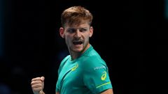 David Goffin na Turnaji mistrů