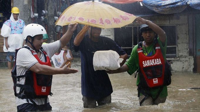 Tajfun Nesat zasáhl Filipíny tento týden