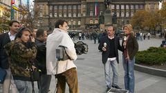 Test národa ČR : SR - natáčení upoutávky