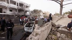 Libye - Tripolis - Francie - ambasáda - útok