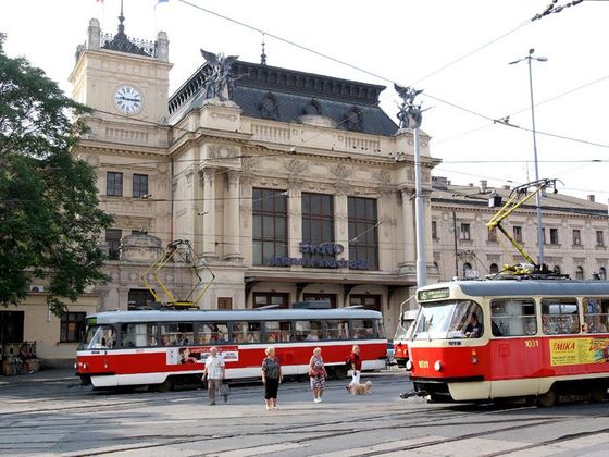 Brněnské nádraží Hlavní nádraží Brno
